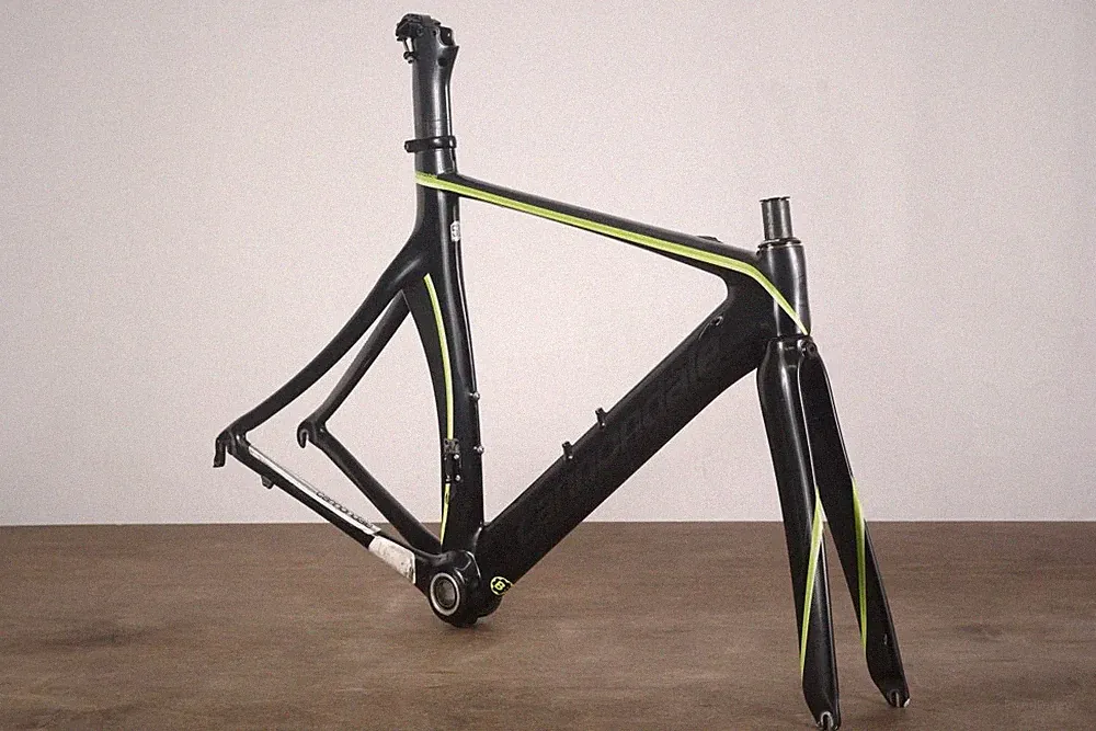 51cm Cannondale Slice Carbon Rim Brake TT Triathlon Frameset