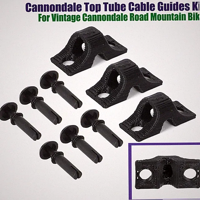 A113 Cable Cannondale Top Tube Cable Guide Kit For Road Bikes Vintage Bicycle
