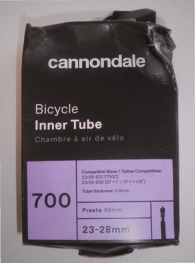 CANNONDALE 700 X 23-28mm PRESTA VALVE 48mm TIRE TUBE BIKE PARTS 333
