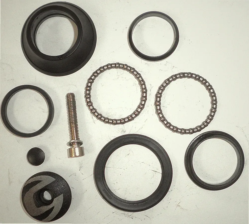 CANNONDALE BLACK BICYCLE 1 1/8" HEAD-SET & GYRO CAP BIKE PARTS 229-2