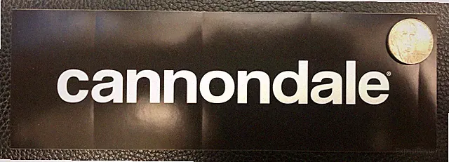 CANNONDALE BMX MOUNTAIN BIKES BIKE DECAL STICKER