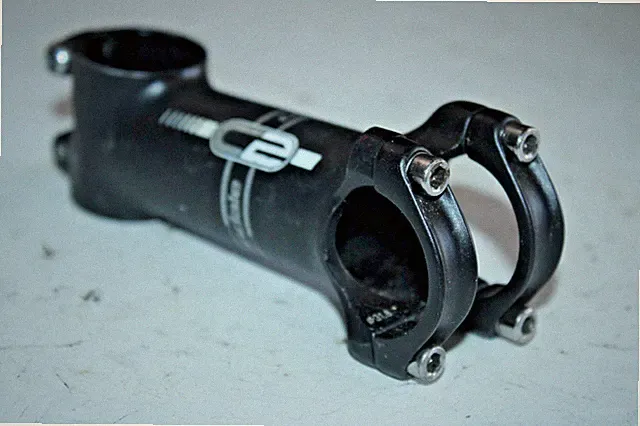 Cannondale C2 1 1/8" Treadless MTB Stem Black 100mm +/-9º 31.8mm Racing Commuter