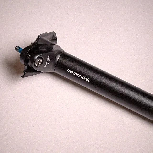 Cannondale C3 - 6061 Alloy - 27.2x350mm - Black seat post for bicycle