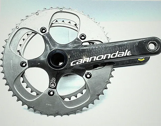 Cannondale Carbon Fiber Road Bike BB30 Crankset 53/39 Rings 175mm