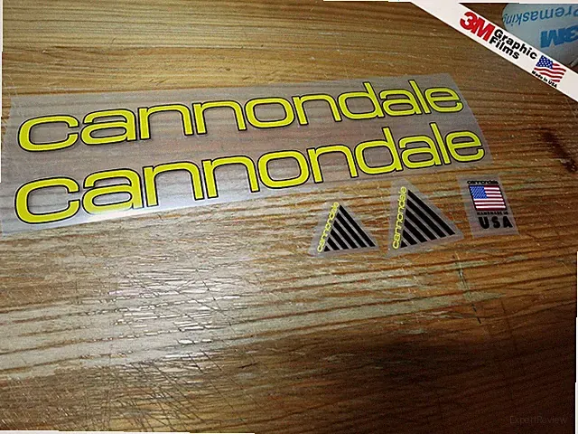 Cannondale Expert BMX red 90s old school kit decals stickers ステッ