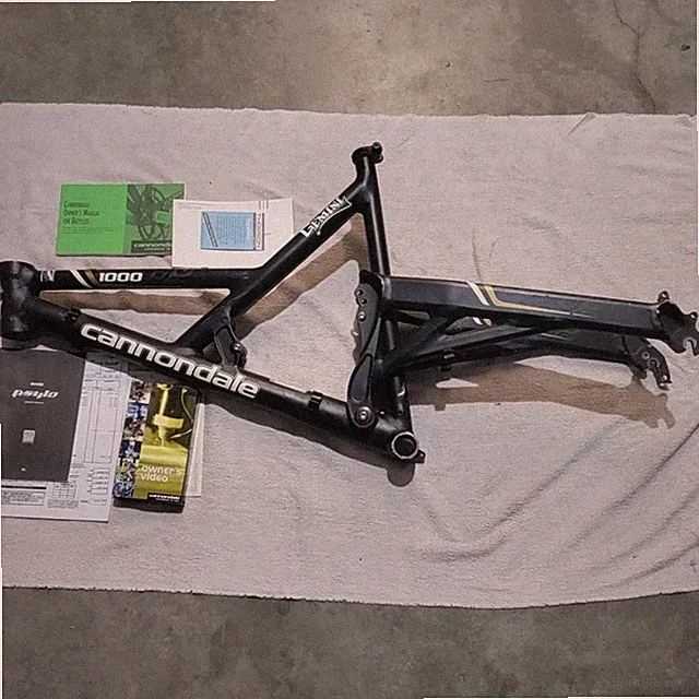 Cannondale Gemini 1000 Frame MTB Large QR Disc 26" Alloy Full Suspension