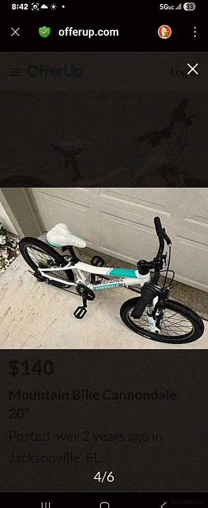 Cannondale Kids' 20" Aluminum 6-Speed Bike Xct Jr will trade for adult sm bike