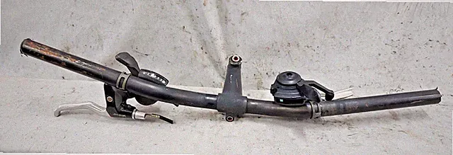 Cannondale M400 MTB Handlebar Black 1" Quill Stem Flat Bar Canti Lever 61cm