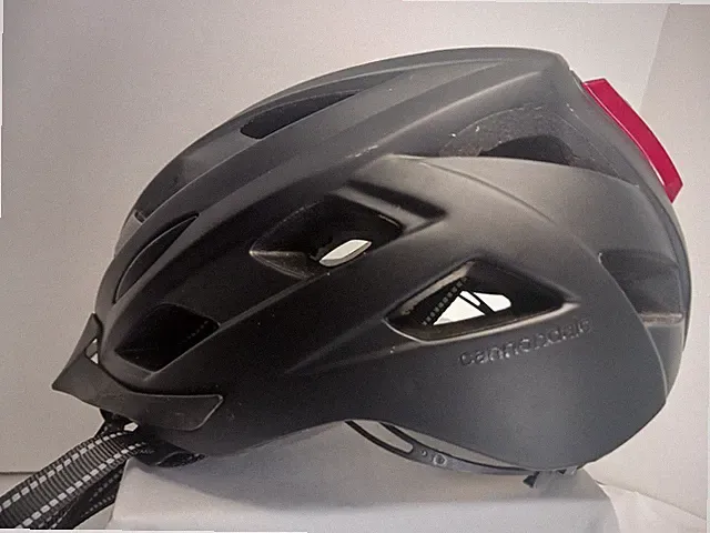 Cannondale Quick Adult Cycling Helmet w/ LED Light Black ADJUSTABLE