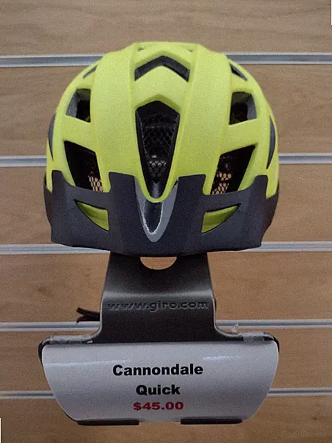Cannondale Quick Bike Helmet Highlighter S/M *NEW OPEN BOX* (Reg. $70)