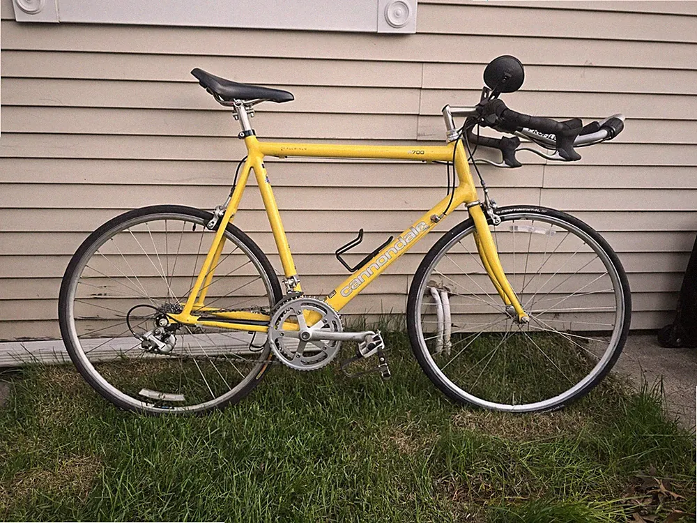 Cannondale R700 2.8 Aluminum Triathlon Bike 650c Shimano 105 Equiped 54cm Frame