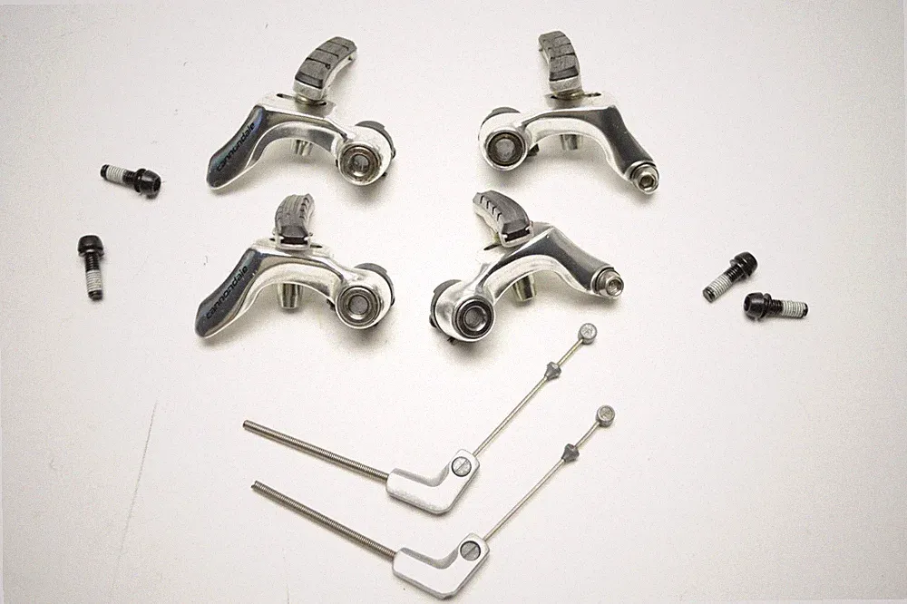 CANNONDALE SILVER 992 ALLOY GRAVEL CYCLOCROSS MTN BICYCLE CANTILEVER BRAKES SET