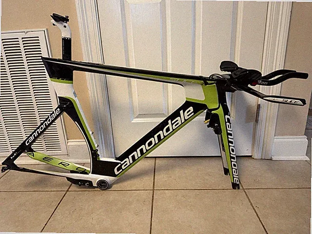 Cannondale Slice RS Aero TT 54cm 700c Rim Brake Ex Pro Bike Integrated Cockpit
