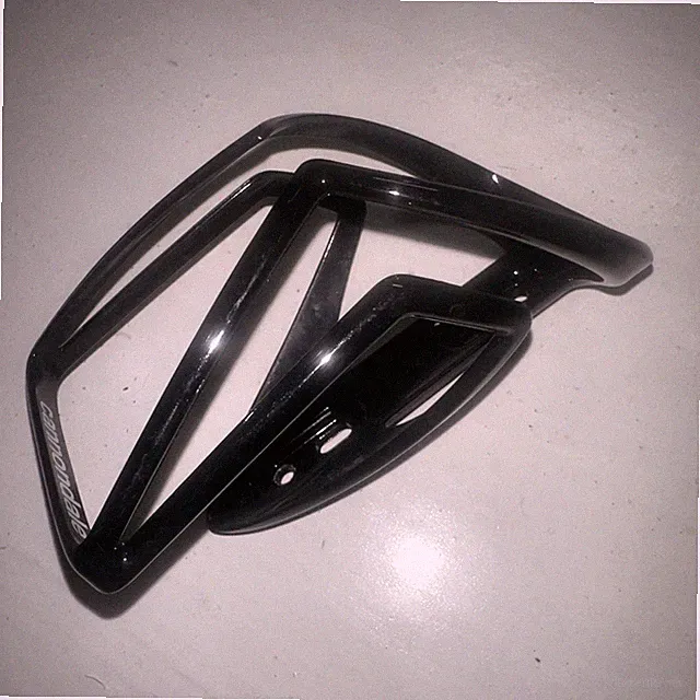 Cannondale Speed-C Nylon Cycling Water Bottle Cage Black White Bike Super Light