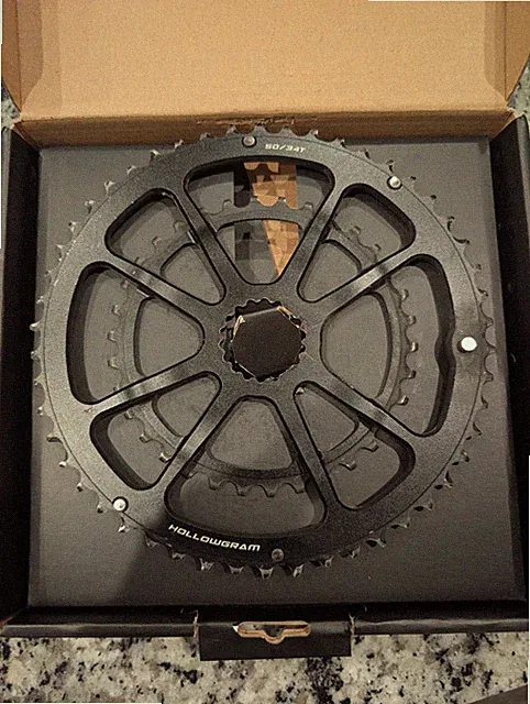 Cannondale SpideRing Road KP407 50/34T 8 Arm Chainring