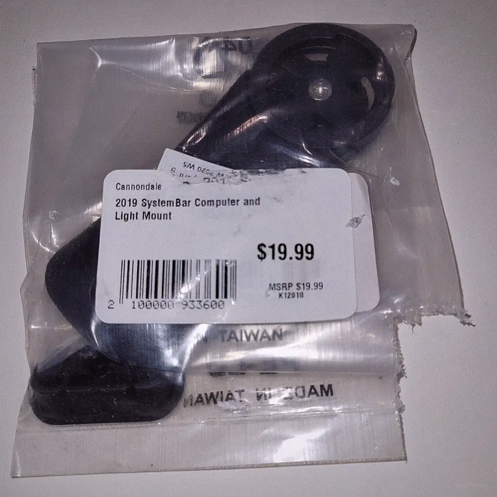 Cannondale SystemBar Computer and Light Mount K12018 New