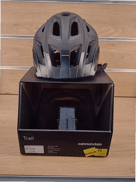 Cannondale Trail Adult Helmet Black S/M *NEW OPEN BOX* (Reg. $50)