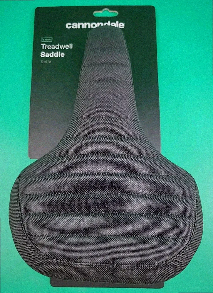 Cannondale Treadwell Comfort Saddle Black Bicycle Seat NWT