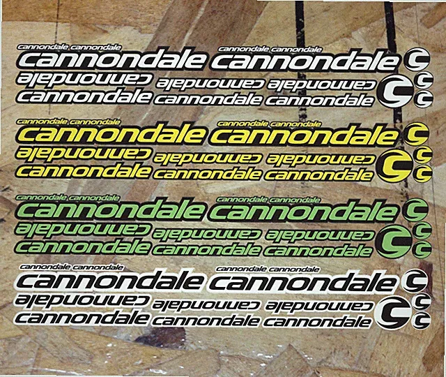 Cannondale Vinyl Custom Decals Stickers Bike Frame Kit Replacement Protective