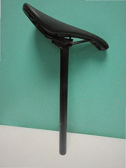 Fabric Scoop Bicycle Saddle Seat + Connondale 27.2X400 Post Three