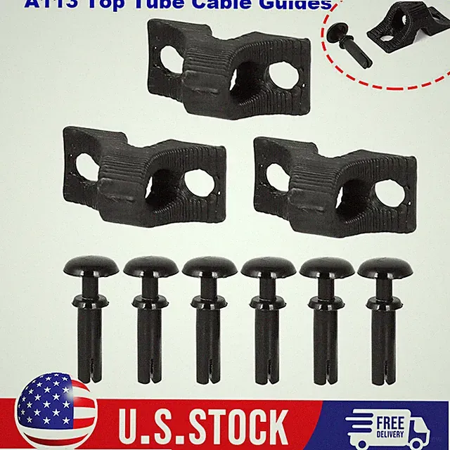 For 1986-1999 Vintage Cannondale Bicycle A113 Top Tube Cable Guides 5mm Housing