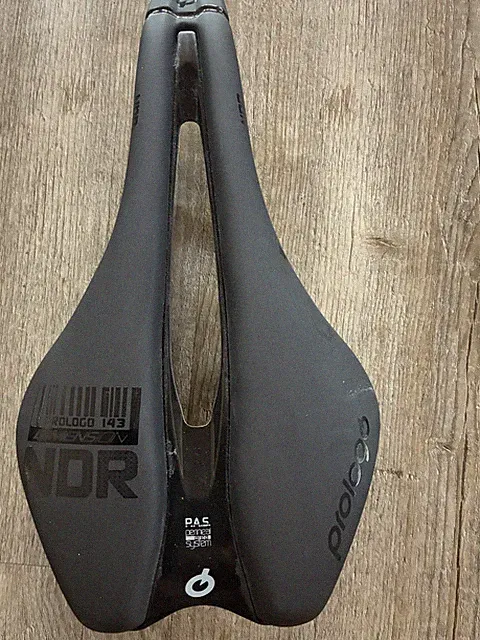 Prolog 143 Bicycle Road Saddle Bike Seat Black