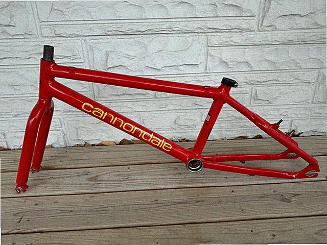SUPER RARE 1995 CANNONDALE 20” ALUMINUM FRAME FORK OLD SCHOOL BMX GT PK JMC SE