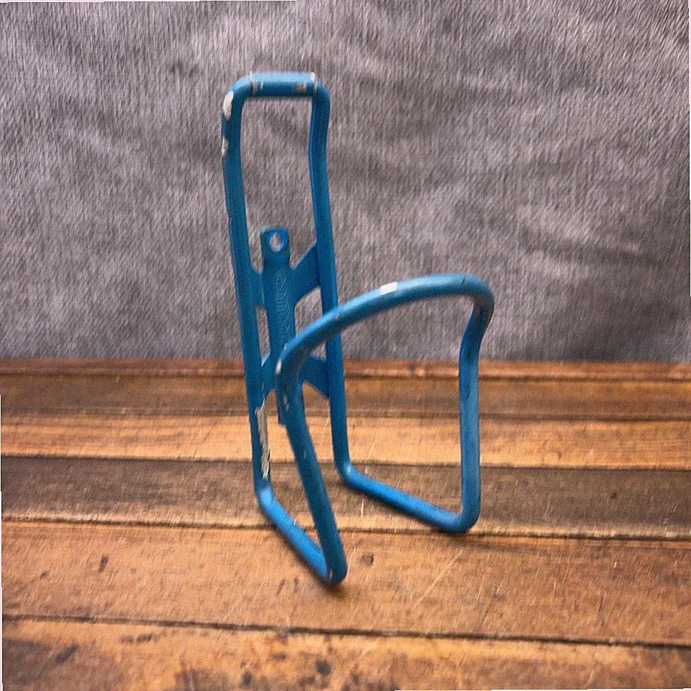 Vintage Cannondale Blue Aluminum Bicycle Water Bottle Cage Holder 90s MTB
