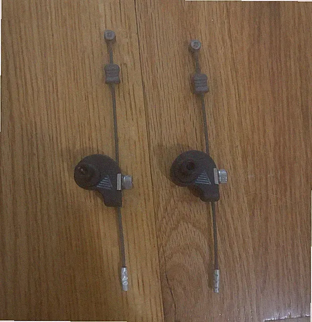 Vintage Cannondale Force 40 Hanger Pair - Complete Front & Rear Set - Clean