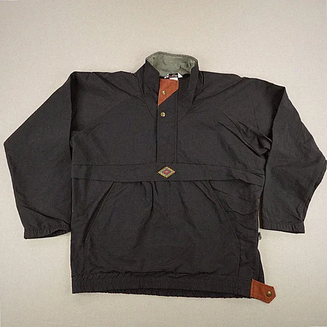 Vintage Cannondale Jacket Mens Large Black Anorak Cycling ATW Mountain Bike 90s