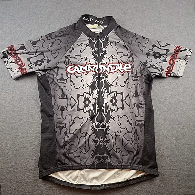 Vintage Cannondale Jersey Men's Size XL (Fits L) Bike 3/4 Zip USA Cycling Urban