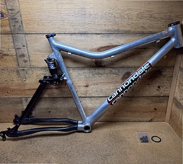 Vintage Cannondale Scalpel Full Suspension Mountain Bike LG Frame Fox Float RL