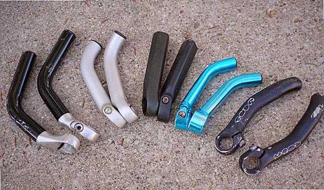 Vintage Mountain Bike Bar Ends Extensions Cannondale CODA Onza Turquoise Anodize